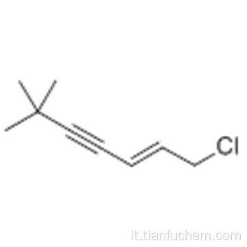 2-Hepten-4-yne, 1-cloro-6,6-dimetil- CAS 126764-17-8